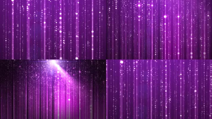 紫色粒子光线光效穿梭背景