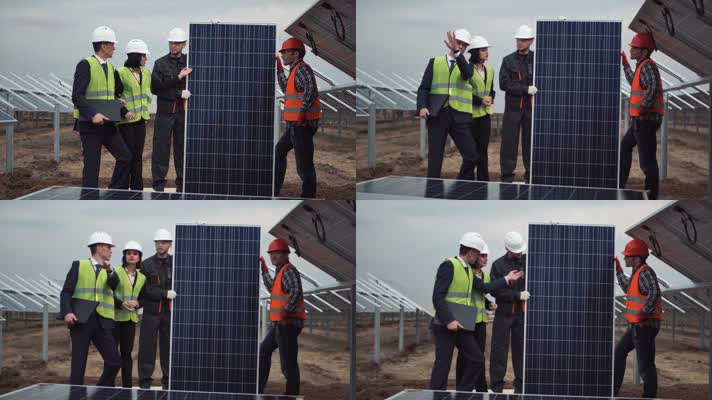 工程师 太阳能面板 新能源  