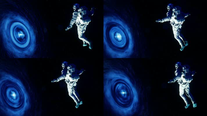 【4K】宇航员与黑洞