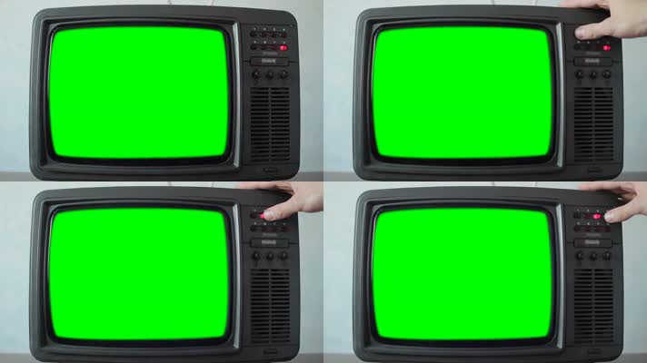 老电视换台绿幕版