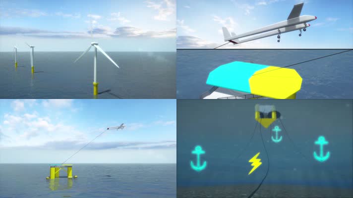 无人机风力涡轮机系统
