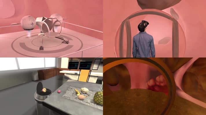 VR虚拟现实结肠医疗视频