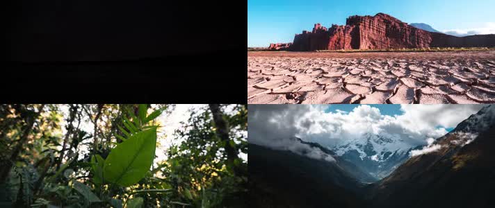 延时摄影-南美壮阔自然风光宣传片通用