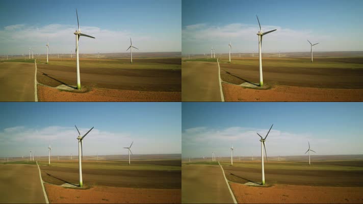 风力发电 风车 新能源  