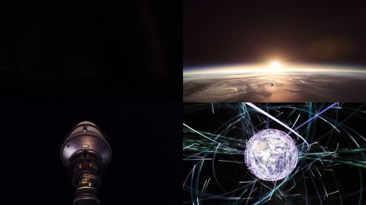 人类文明太空探索科幻CG短片