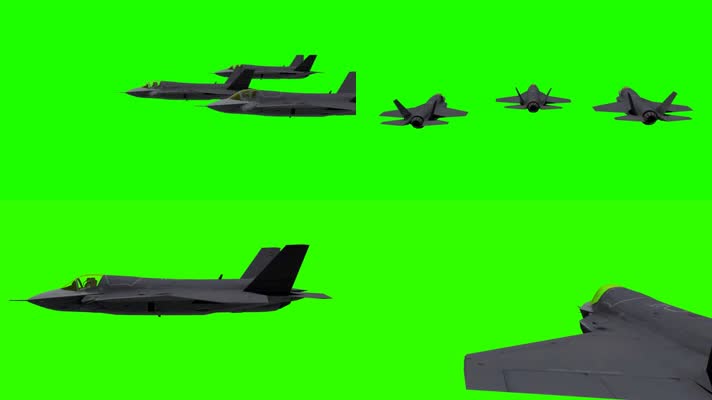 F35战斗机动画