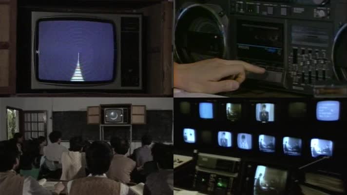 电视大学 电脑学习60年代 老资料视频