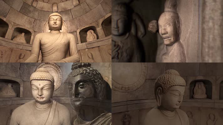 朝鲜佛教史发展宗教建筑三维动画