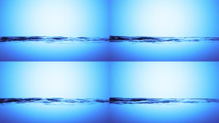 水蓝色液态水动态背景005