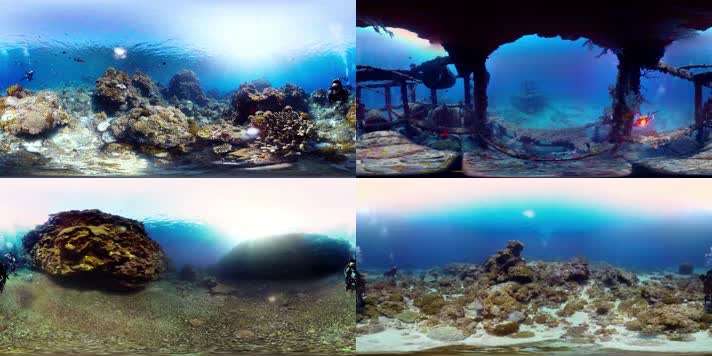 【VR全景】海底世界