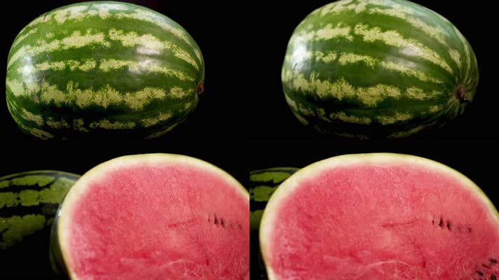 4K超清进口水果西瓜产品级摄影特写镜头