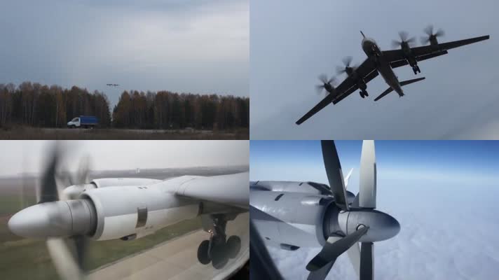 图-95MS战略轰炸机图波列夫