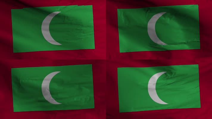 【4K】马尔代夫国旗