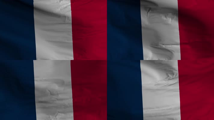 【4K】法国国旗