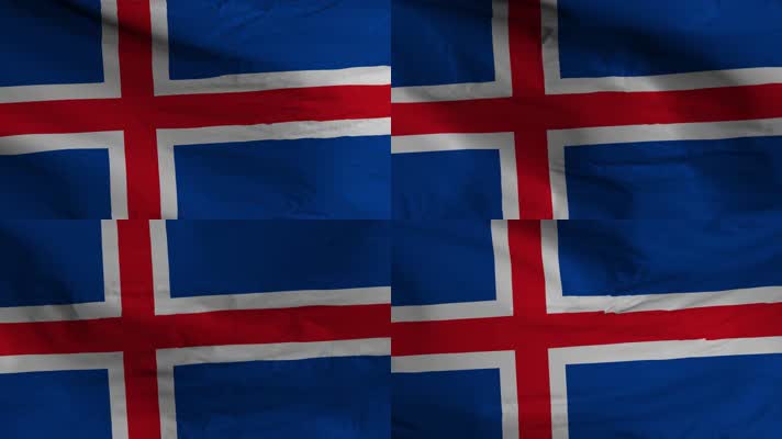 【4K】冰岛国旗