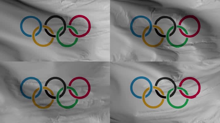 【4K】奥林匹克五环旗