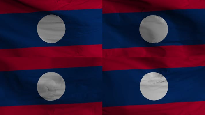 【4K】老挝国旗