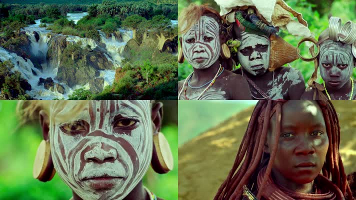 非洲原始部落视频素材,其它视频素材下载,高清1920x1080视频素材下载