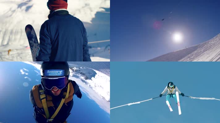 滑雪视频