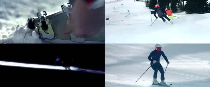 炫酷滑雪视频
