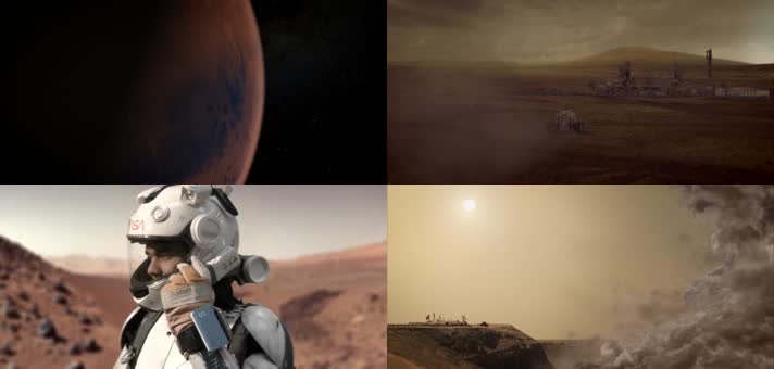 科幻未来火星探索Mars