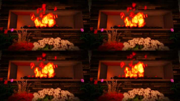 2K火炉3D动画场景