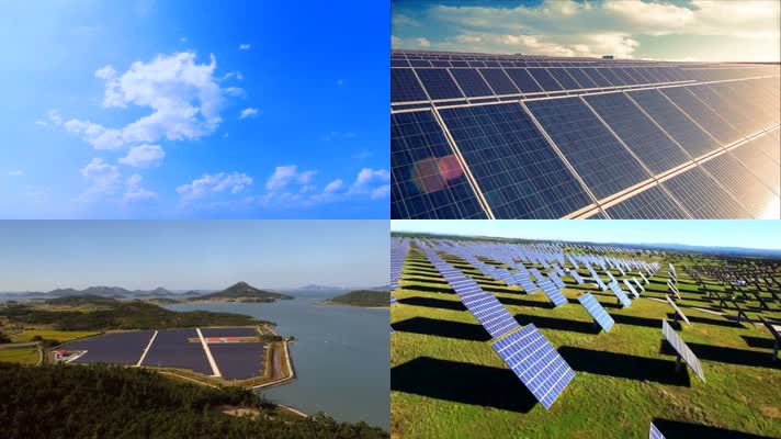 太阳能新能源绿色环保视频
