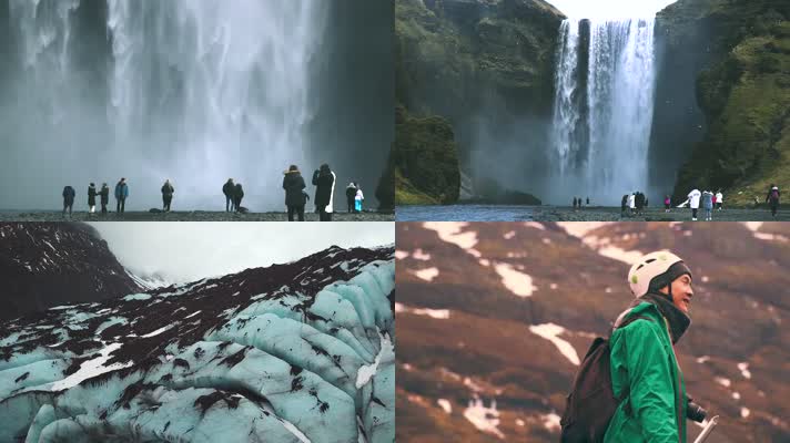 冰岛自然风景4K超高清