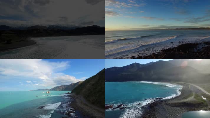 4К新西兰自然风景秀