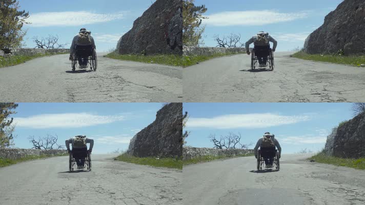 残疾人 关爱残疾人 轮椅  