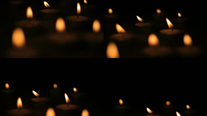 爱心蜡烛 蜡烛祈福 浪漫蜡烛  