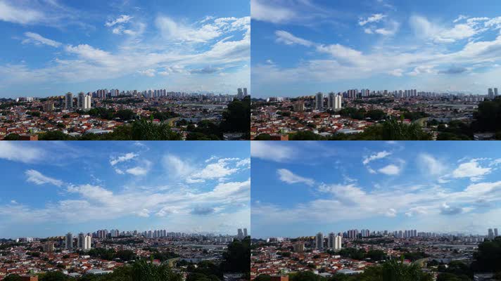 巴西里约热内卢城市风光延时拍摄