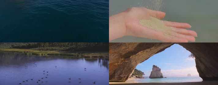 4K大自然界风景宣传片空镜头素材包