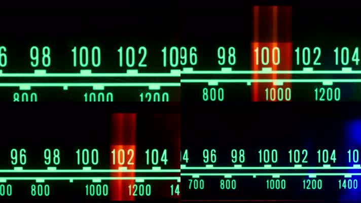 调频收音机 音量 指针 电压  