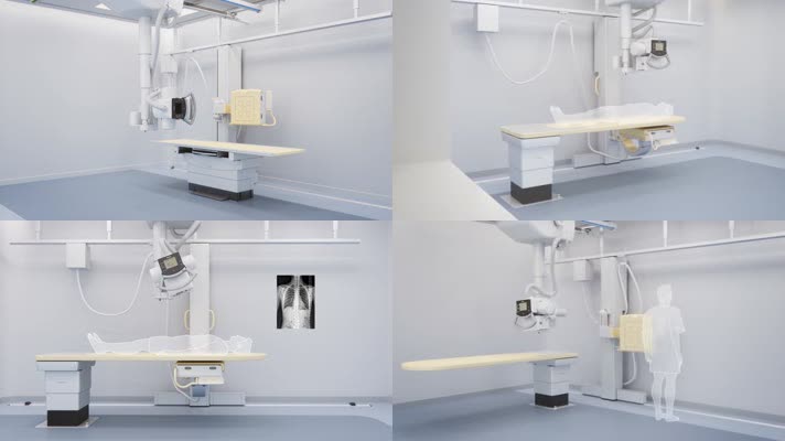 高端医疗设备CT和MRI拍片演示