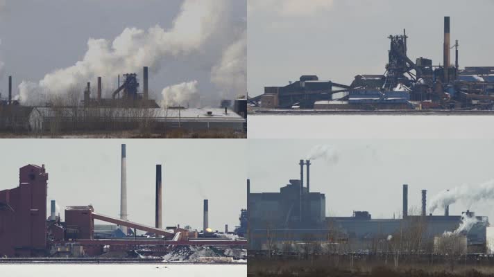大气污染化工厂工业污染排放环保宣传片