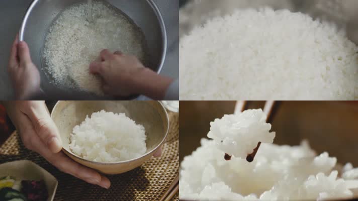 米饭过程