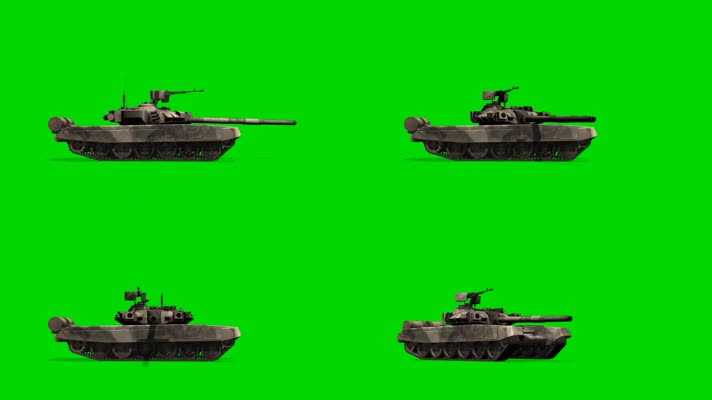 坦克绿屏