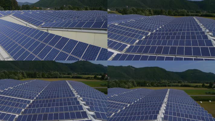 太阳能面板 光伏产业 太阳能基地  