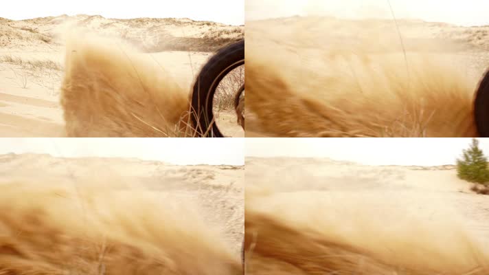 沙漠摩托 骑行 运动体育  