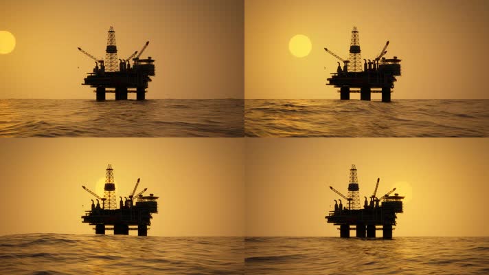 海上油田石油开采