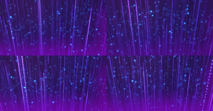 紫色抽象粒子线条背景