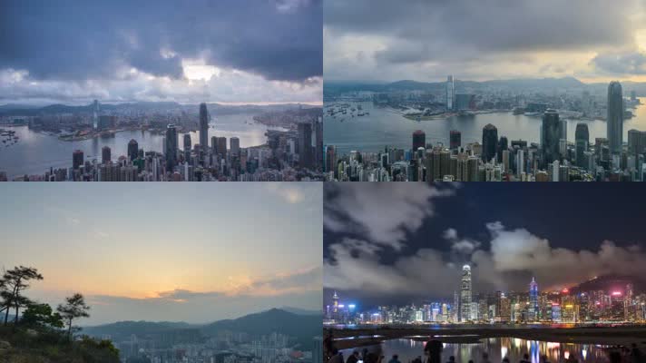 大气香港城市航拍