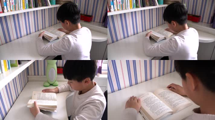 小学生阅读书籍