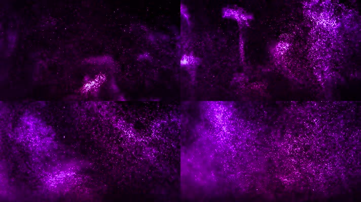紫色粒子背景 