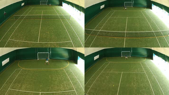 室内运动场打网球 运动 