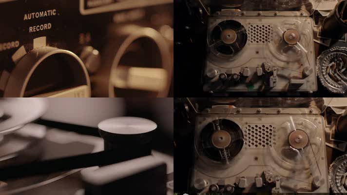老式磁带录音机