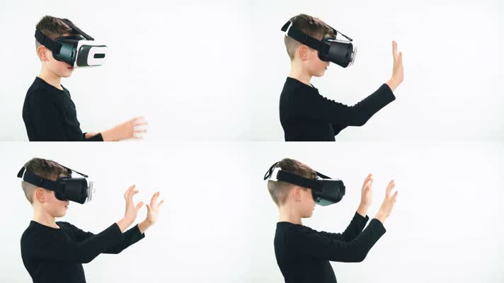 儿童体验VR眼镜 虚拟现实 4K视频