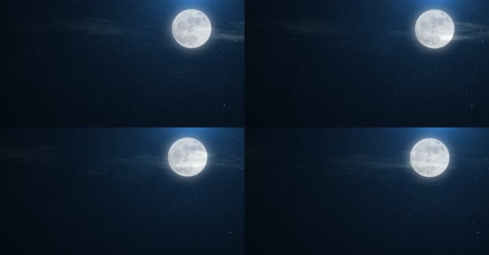 【原创】4K星空月亮