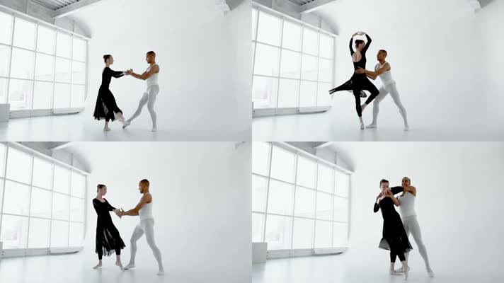 芭蕾舞者 芭蕾舞练习 升格视频